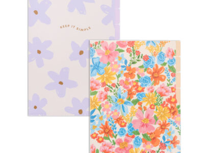 Carpeta A4 5 divisiones con diseño