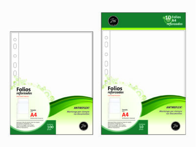 Folios P.P.Reforzados x100 A4