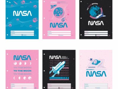 Separador escolar N3 FW x6 NASA Moon