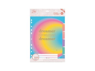 Separador A4 con lengüeta FW Colorful X6