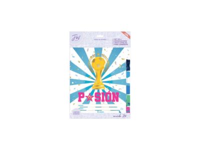 Separador escolar N3 con lengüeta FW x6 Pasion