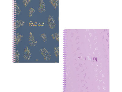 CUADERNO FW A4 SEMIRIGIDO MINIMALISTA 80hjs