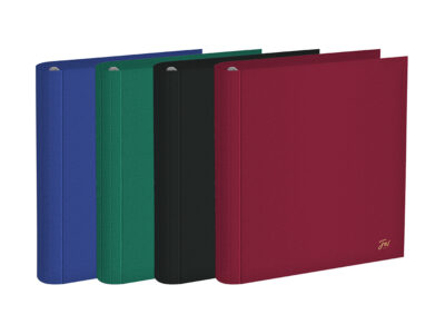 Carpeta 3x40 forrada polipropileno Rojo