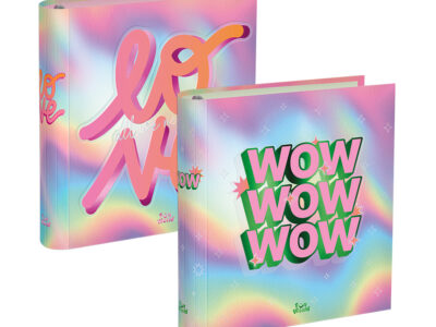 Carpeta 3x40 Fun World holographic
