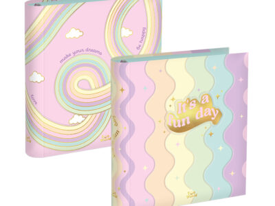 Carpeta 3x40 Fun World pastel