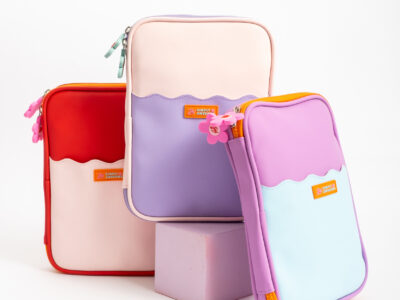 Organizador portacables colorblock