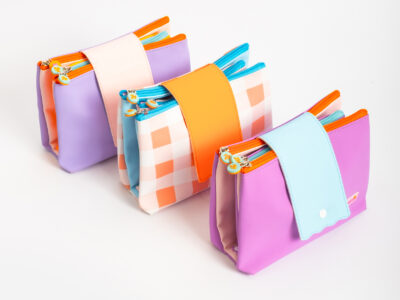 Organizador cartuchera colorblock