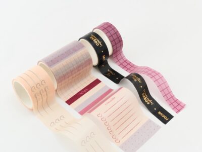 Washitape x4 motivos minimal