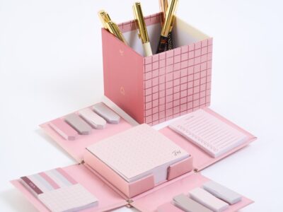Sticky notes box plegable minimal