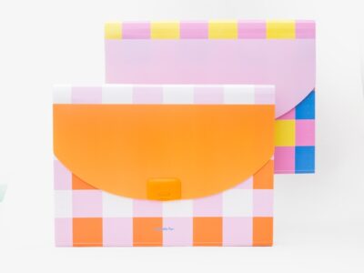 Carpeta fuelle A4 13 divisiones con boton Colorblock