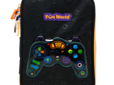 Cartuchera Fun World rectangular game on