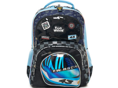 Mochila 17" Fun World de espalda  Race