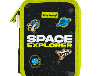 Cartuchera Fun World 2 pisos space