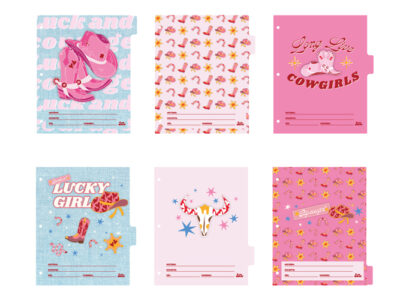 Separador Fun World  Escolar con lengüeta Denim