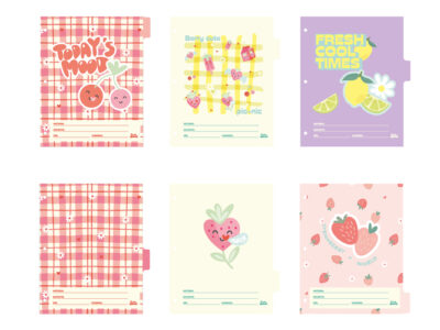 Separador FUN World  Escolar con lengüeta Fresh