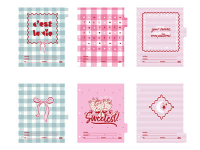 Separador Fun World  Escolar con lengüeta Sweet