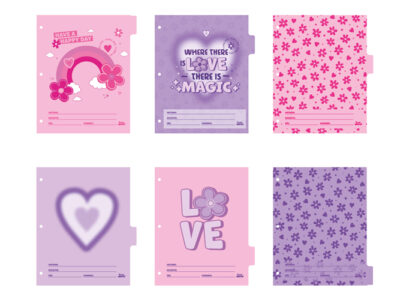 Separador FUN World  Escolar con lengüeta Lovely