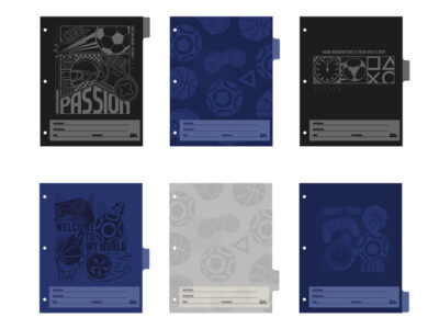 Separador Fun World  Escolar con lengüeta Classic