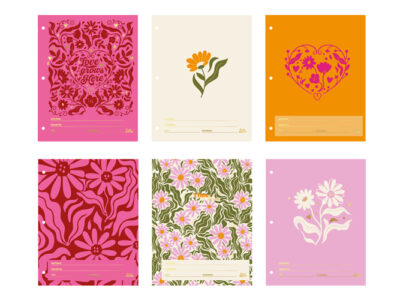 Separador  Fun World Escolar sin lengüeta Bloom