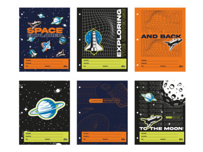 Separador Fun World Escolar sin lengüeta Space